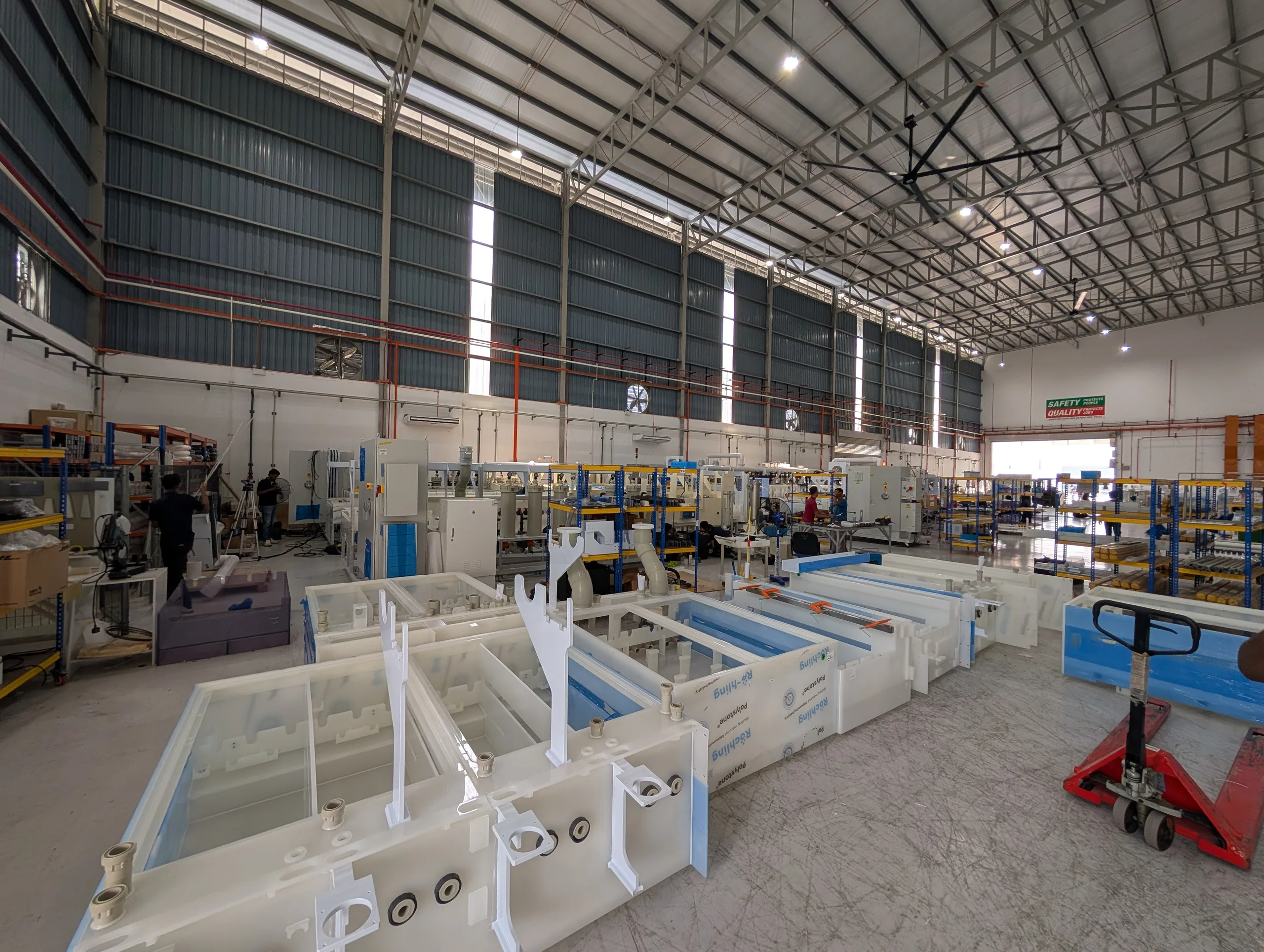 S.E.A. Group production line overview