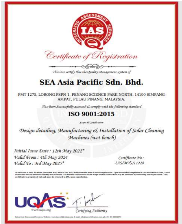 ISO 9001 Certified