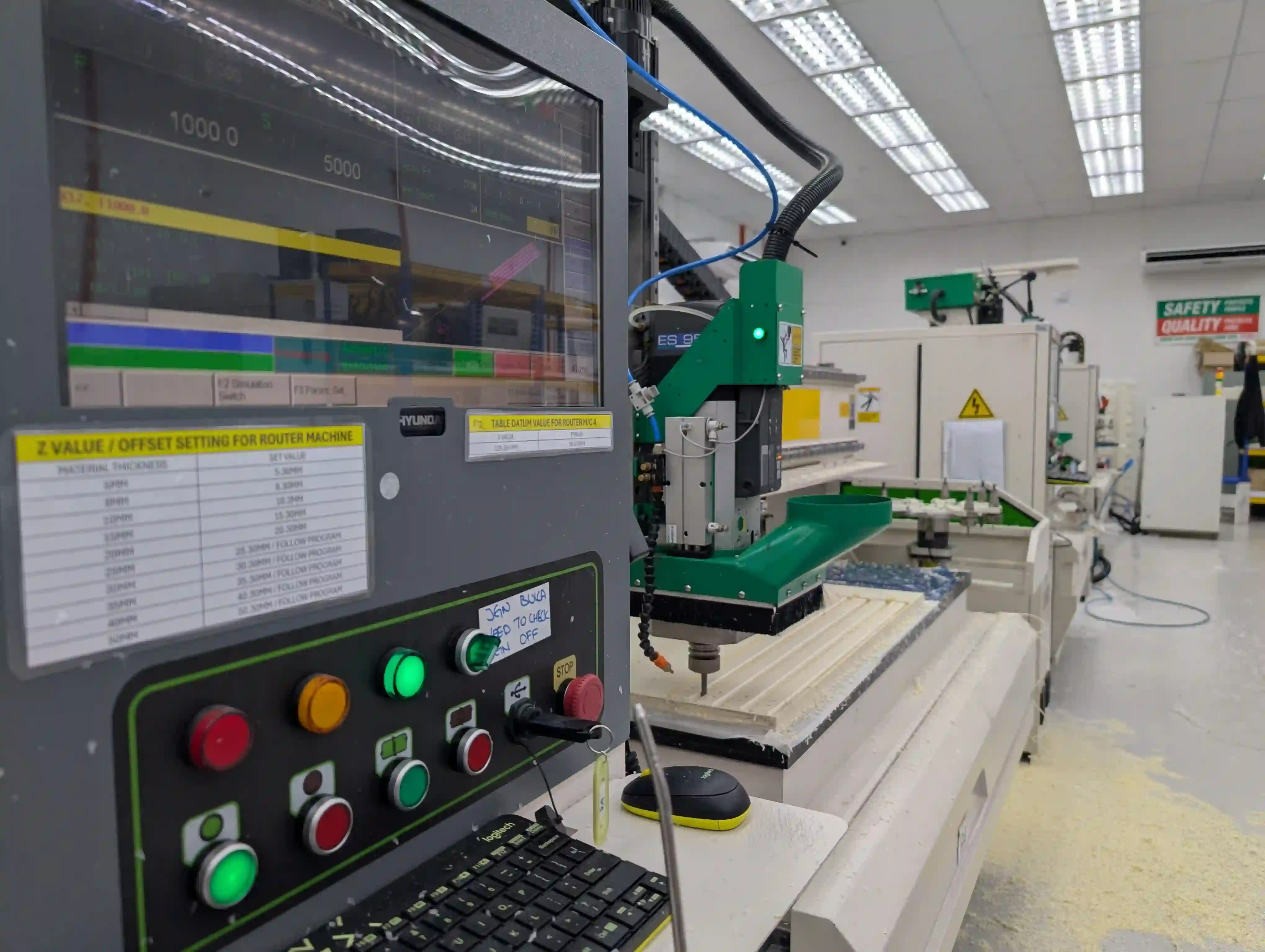 CNC Machining in action